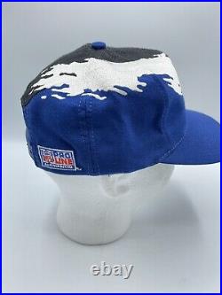 Vintage Dallas Cowboys Logo Athletic Splash NFL Pro Line Snapback Hat Cap 90s