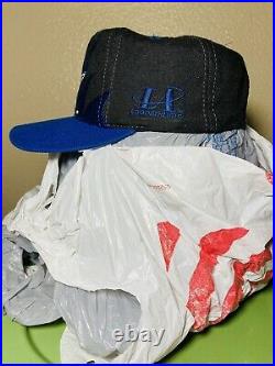 Vintage Dallas Cowboys Logo Athletics Black Dome Shark Hat NFL Football Hat