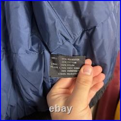 Vintage Dallas Cowboys Looney Tunes Puffer Jacket Med Goose Down Marvin Martian