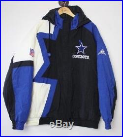 Vintage Dallas Cowboys Men's L Pro Line Apex Hoodie Jacket, Jimmy Johnson Era