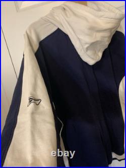 Vintage Dallas Cowboys Mens Sz L Reebok Sweatshirt Hoodie Blue