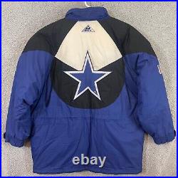 Vintage Dallas Cowboys NFL Pro Line Apex One Jacket Men's Large 90's Jacket Coat