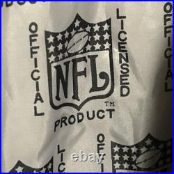 Vintage Dallas Cowboys NFL Rare Pro Player Puffer Jacket Size Large 90s