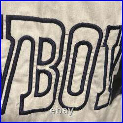 Vintage Dallas Cowboys NFL Rare Pro Player Puffer Jacket Size Large 90s