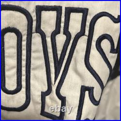 Vintage Dallas Cowboys NFL Rare Pro Player Puffer Jacket Size Large 90s