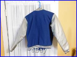Vintage Dallas Cowboys NFL Sears Roebuck Boys Letterman Jacket Size 14