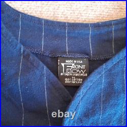 Vintage Dallas Cowboys Pinstripe Baseball Jersey Size XL Short Sleeve NFL