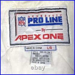 Vintage Dallas Cowboys Pro Line By Apex One Puffer Jacket Size Large Blue NFL
