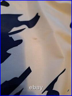 Vintage Dallas Cowboys Pro Line Logo Athletic Splash Pattern Mens Puffer Jacket