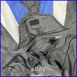 Vintage Dallas Cowboys Pro Line Starter Jacket SIZE XL Hooded Windbreaker puffy