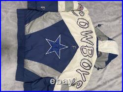 Vintage Dallas Cowboys Pro Player Jacket Size Large