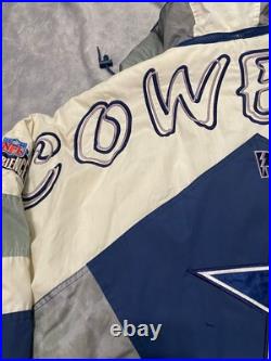 Vintage Dallas Cowboys Pro Player Jacket Size Large
