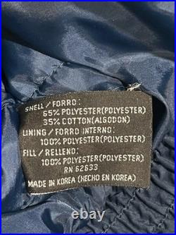 Vintage Dallas Cowboys Pro Player Puffer Jacket Coat Size Large NFL Preowned