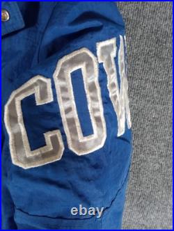 Vintage Dallas Cowboys Puffer Jacket StarterClassic Team Collection Large 90's
