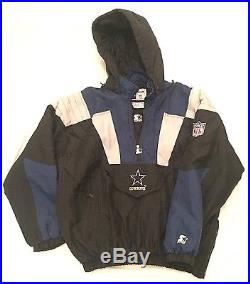 Vintage Dallas Cowboys Pullover NFL Pro Line Starter Jacket Coat XL Supreme 90s