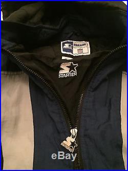Vintage Dallas Cowboys Pullover NFL Pro Line Starter Jacket Coat XL Supreme 90s