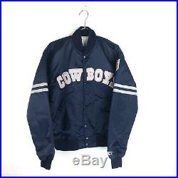 Vintage Dallas Cowboys Satin Starter Jacket Size Large Proline 90s NFL Mens L