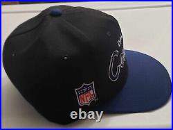 Vintage Dallas Cowboys Script Sports Specialties Snapback Black Blue 90s Wool