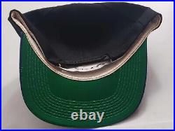 Vintage Dallas Cowboys Script Sports Specialties Snapback Black Blue 90s Wool