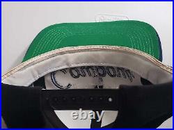 Vintage Dallas Cowboys Script Sports Specialties Snapback Black Blue 90s Wool