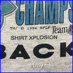 Vintage Dallas Cowboys Shirt Mens XL Gray Cartoon Caricature 90s NFL Football