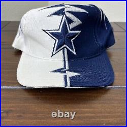 Vintage Dallas Cowboys Shockwave Starter Slasher SnapBack NFL PRO LINE Hat Cap