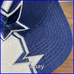 Vintage Dallas Cowboys Shockwave Starter Slasher SnapBack NFL PRO LINE Hat Cap