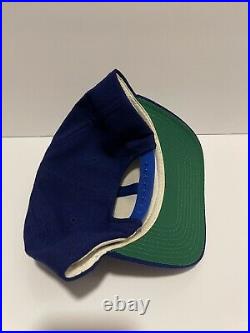 Vintage Dallas Cowboys Sports Specialties Script Single Wool Snapback Hat Cap