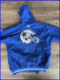 Vintage Dallas Cowboys Starter Jacket Mens XL