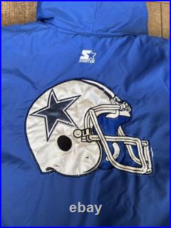 Vintage Dallas Cowboys Starter Jacket Mens XL