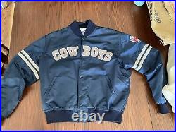 Vintage Dallas Cowboys Starter Pro Line NFL Satin Bomber Jacket Adult XL Vintage Dallas Cowboys Starter Pro Line NFL Satin Bomber Jacket Adult XL