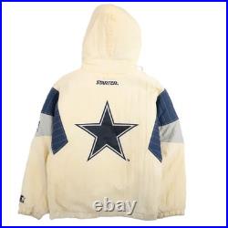 Vintage Dallas Cowboys Starter Puffer Jacket Size XS 90s NFL