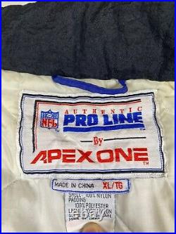 Vintage Dallas Cowboys Super Bowl 1993 Pro Line By Apex One Puffer Size XL NFL