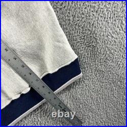 Vintage Dallas Cowboys Sweatshirt Men's Large Gray Big Spellout Embroidered 90s