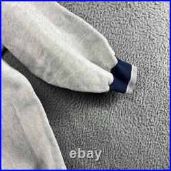 Vintage Dallas Cowboys Sweatshirt Men's Large Gray Big Spellout Embroidered 90s