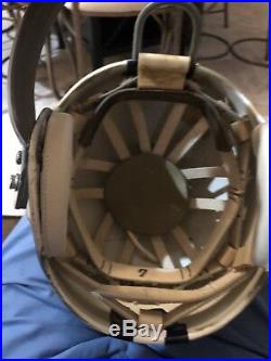 Vintage Dallas Cowboys TK Riddell Suspension Helmet. Not A Replica. Bull Ring