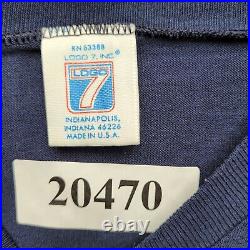Vintage Dallas Cowboys T-Shirt 2XL Logo 7 Single Stich 90s Graphic Stripe Tee