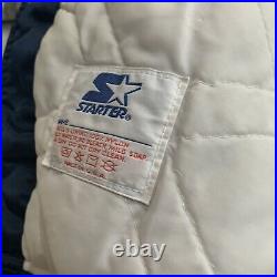 Vintage Dallas Cowboys Throwback Satin Starter Jacket XL NFL