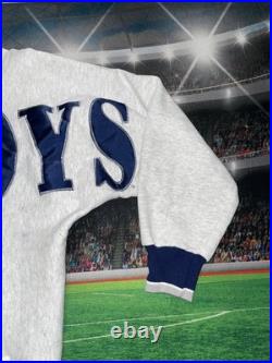 Vintage Dallas Cowboys Troy Aikman Sweatshirt 90s Quarterback Club Sz XL Used