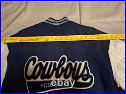 Vintage DeLong Super Bowl Champions (Vl Xll) Dallas Cowboys NFL Jacket Large