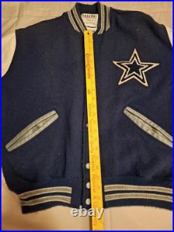 Vintage DeLong Super Bowl Champions (Vl Xll) Dallas Cowboys NFL Jacket Large