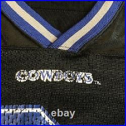 Vintage Deion Sanders Dallas Cowboys Black Starter Football Jersey Size 52 XL