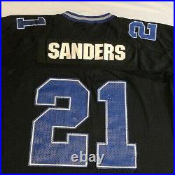 Vintage Deion Sanders Dallas Cowboys Black Starter Football Jersey Size 52 XL