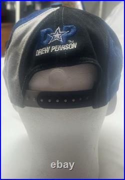 Vintage Drew Pearson NFL DALLAS COWBOYS SnapBack Hat Excellent Condition