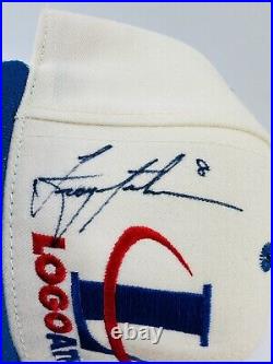 Vintage Early 90's Troy Aikman Autographed Logo Athletic SnapBack Hat/Cap