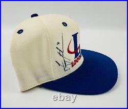 Vintage Early 90's Troy Aikman Autographed Logo Athletic SnapBack Hat/Cap