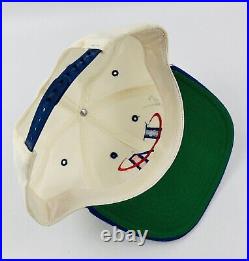 Vintage Early 90's Troy Aikman Autographed Logo Athletic SnapBack Hat/Cap