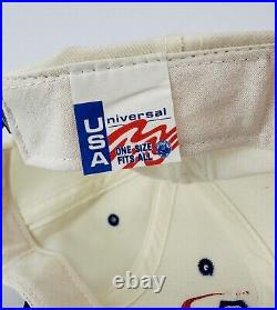 Vintage Early 90's Troy Aikman Autographed Logo Athletic SnapBack Hat/Cap