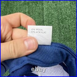 Vintage Eastport Dallas Cowboys NFL Hat Adult Blue Snapback Spellout Stripe 90s