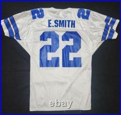 Vintage Emmitt Smith #22 Dallas Cowboys Jersey 90's Rare Stiched Nameplate